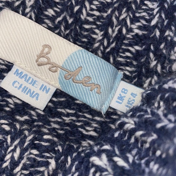 Boden Turtleneck Marled Sweater US Size 4 - Picture 2 of 4